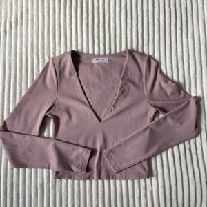 babaton contour v neck top